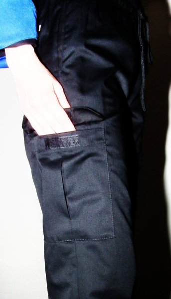 3XL bis 5XL Übergrösse Chefpant bequeme hose in Schwarz, kariert und ganz weiss