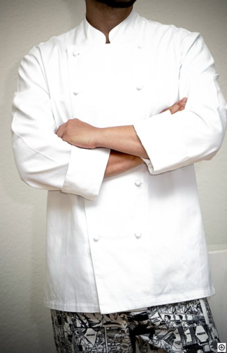 Urban white, Stechknöpfe in weiss, 100% Baumwolle für robusten Einsatz, langlebig